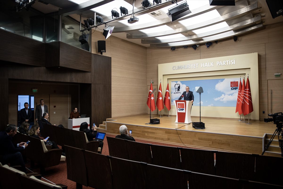 CHP Sözcüsü Öztrak, MYK toplantısına ilişkin açıklama yaptı: