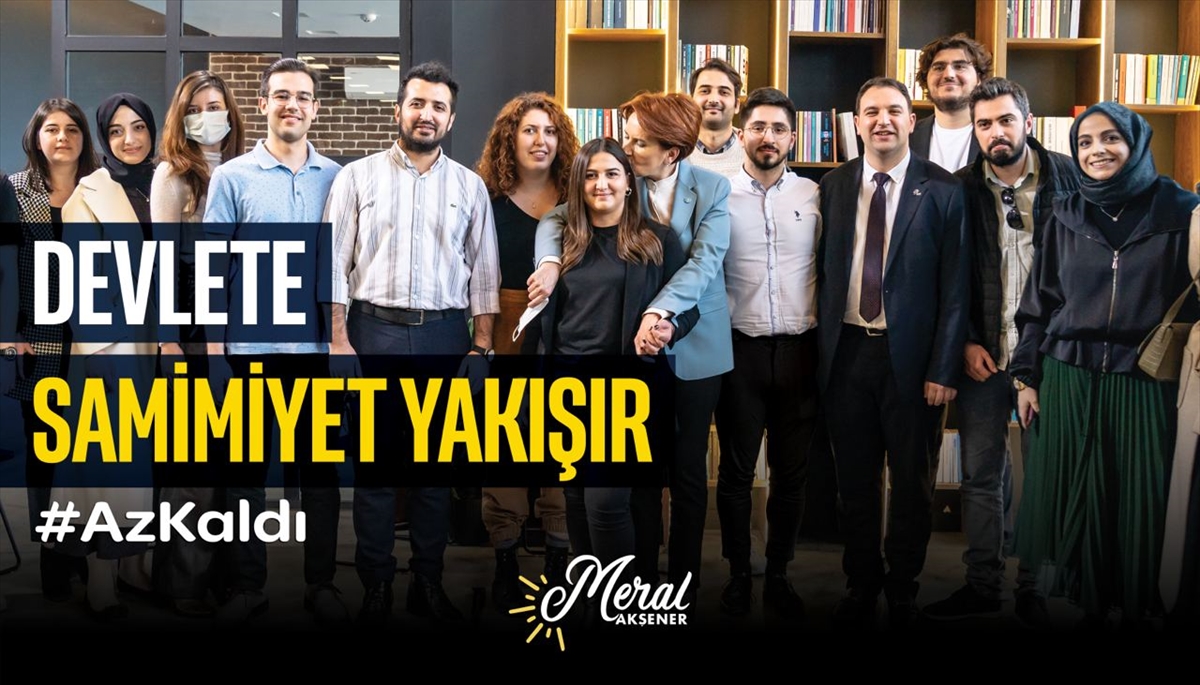 İYİ Parti Genel Başkanı Akşener'den “Devlete Millet Yakışır” kampanyası