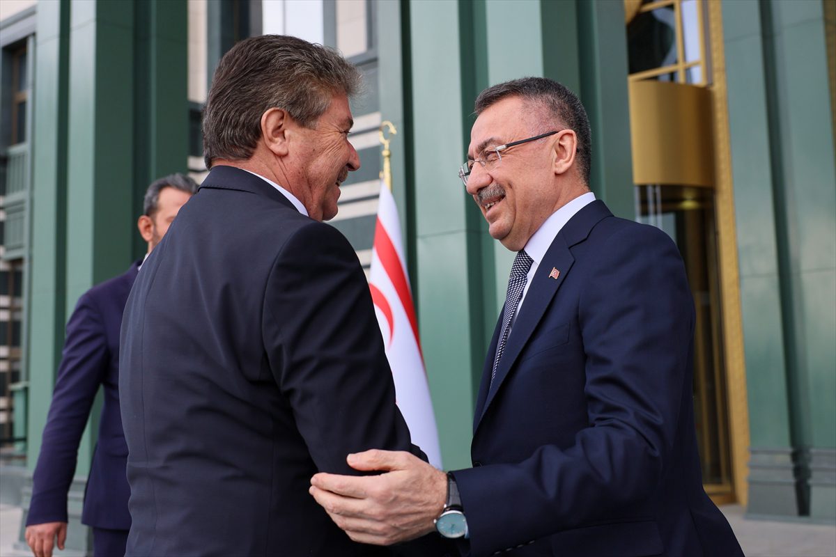KKTC Başbakanı Üstel, Cumhurbaşkanı Yardımcısı Oktay ile ortak basın toplantısında konuştu:
