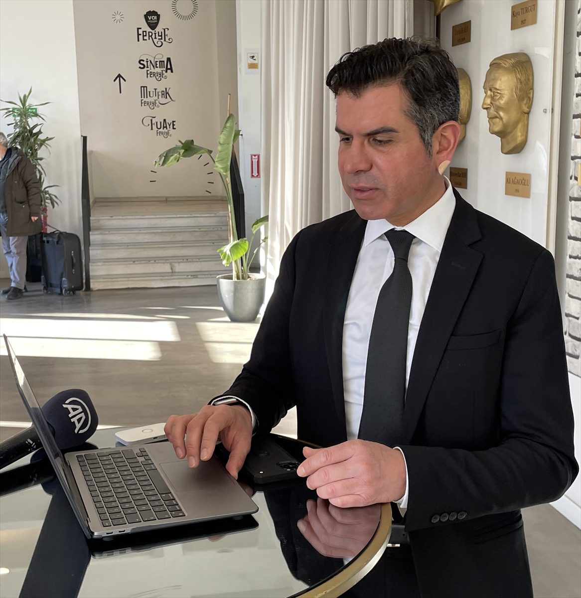 Türkiye Motosiklet Federasyonu Başkanı Uçar, AA'nın “Yılın Fotoğrafları” oylamasına katıldı