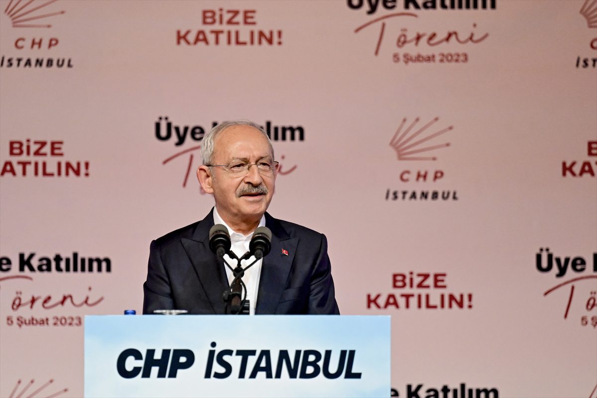CHP Genel Başkanı Kılıçdaroğlu, İstanbul'da üye katılım töreninde konuştu: