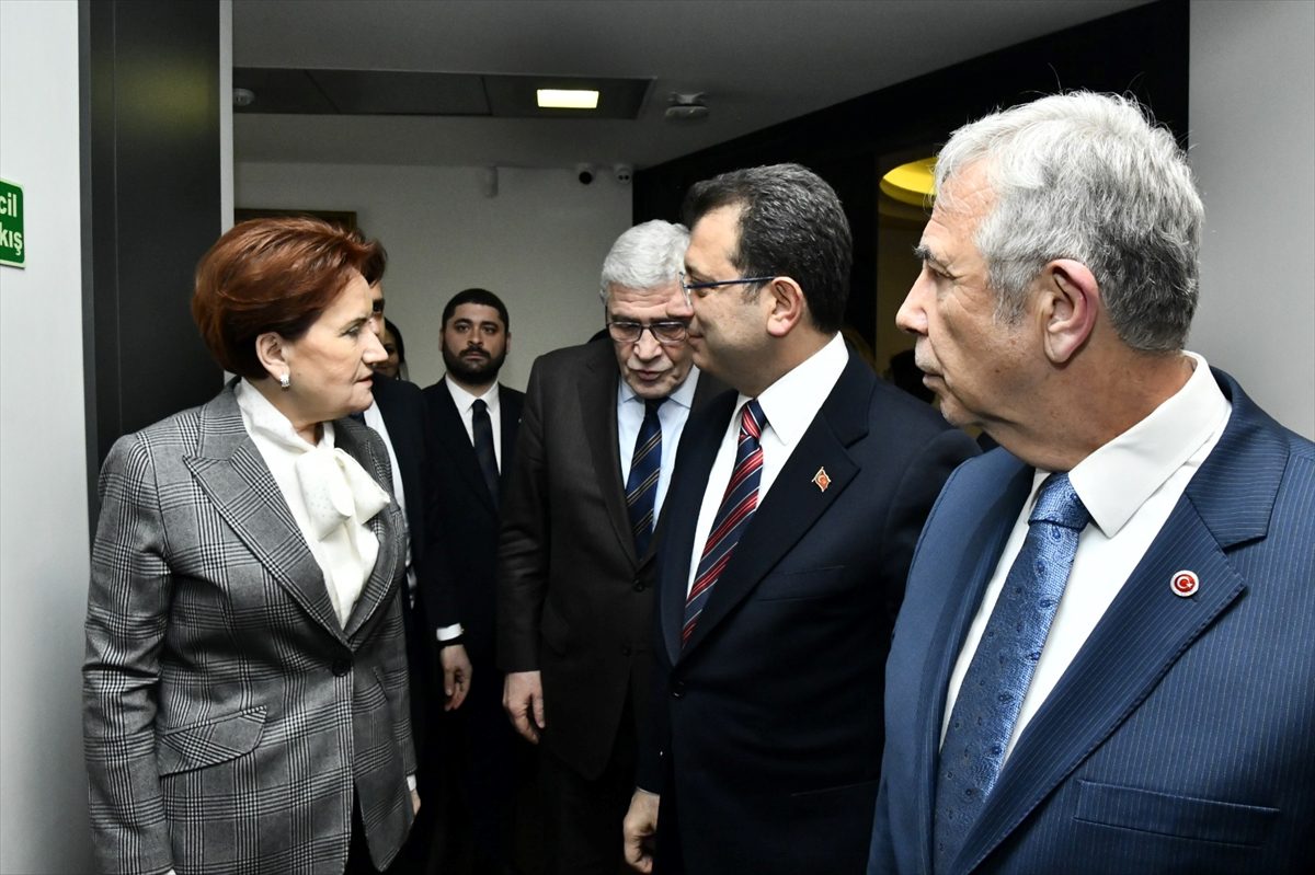 İmamoğlu ve Yavaş, İYİ Parti Genel Başkanı Akşener’i ziyaret etti