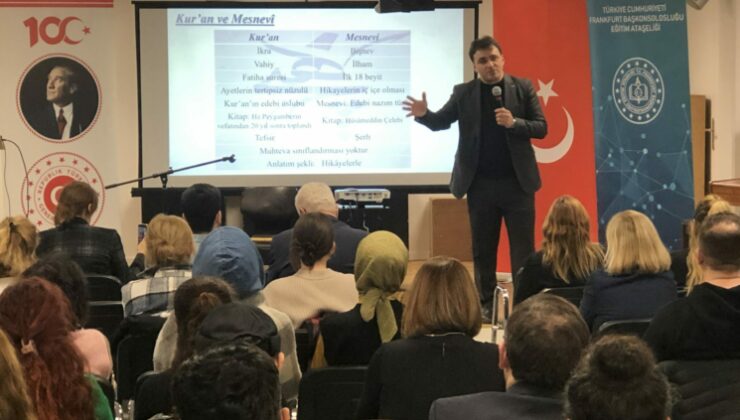 Frankfurt’ta ‘Mesnevi ve Neyname’ dinletisi