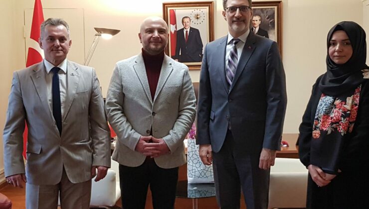 STK’lardan Başkonsolos Mehmet Akif İnam’a Ziyaret