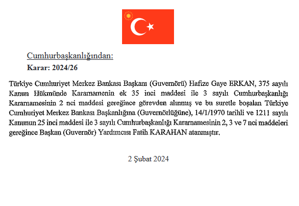Yeni Merkez Bankası Başkanı Fatih Karahan