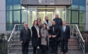 Türk-Alman Ticaret ve Sanayi Odası YK. Üyesi Salih Taşdirek ve heyeti iş insanı Yaşar Eroğlu’nu ziyaret etti