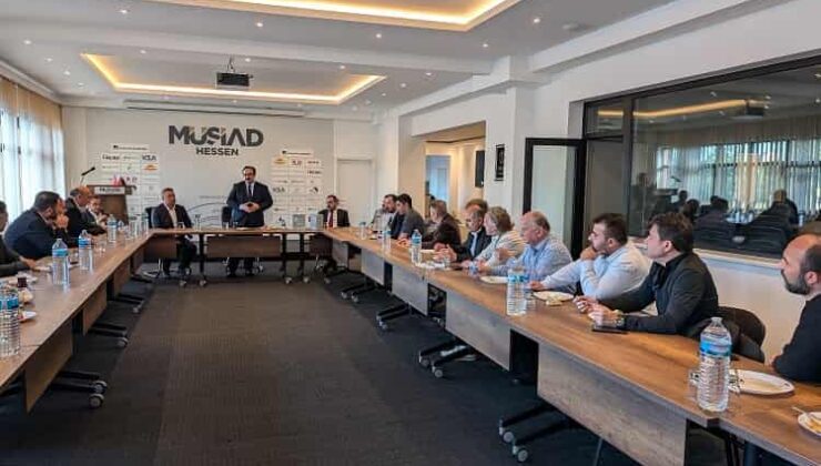 MÜSİAD Hessen ailesi bayramlaşma programında buluştu!..