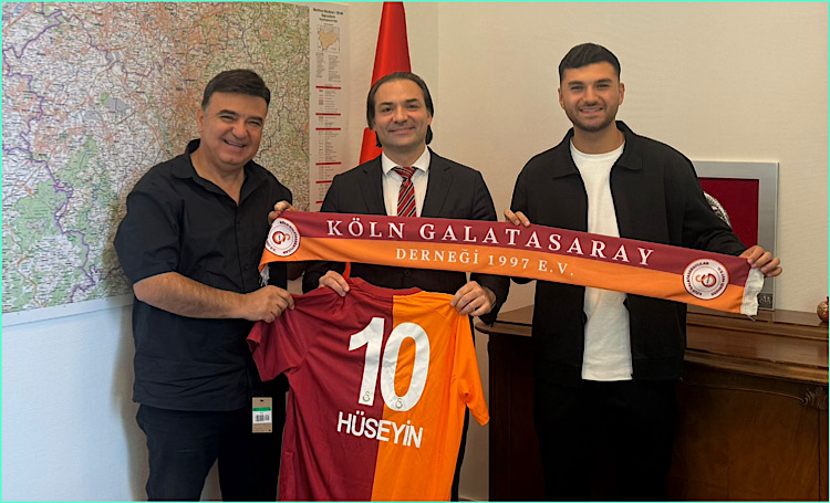GS Köln Derneği’nden Başkonsolos Hüseyin Kantem Al’a Ziyaret