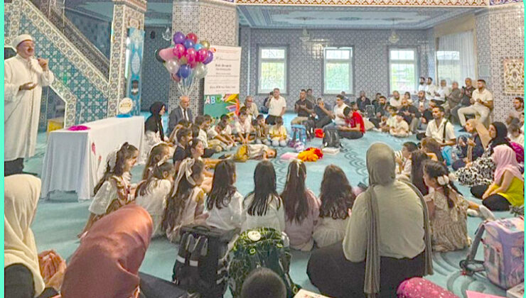 DİTİB Camilerinde “Bed-i Besmele” Merasimlerine Yoğun İlgi