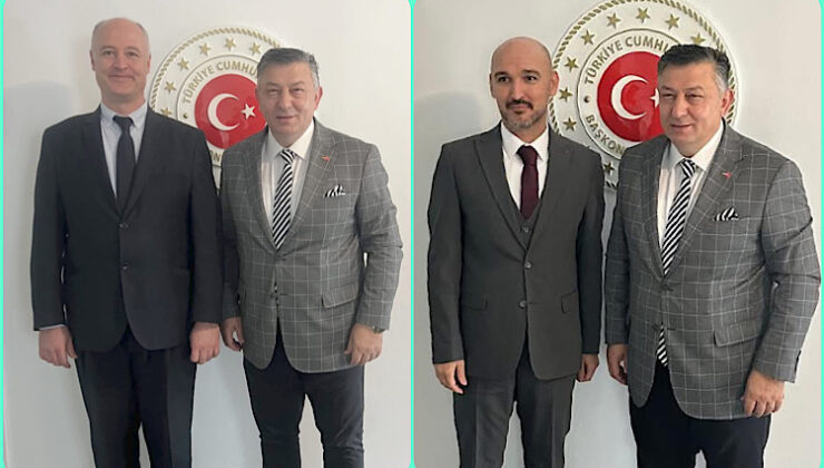 DTGB’den Frankfurt Başkonsolosluğu’na Nezaket Ziyareti