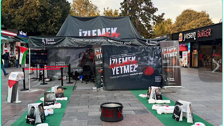 Eyüpsultan’da Gazze İçin Anlamlı Etkinlik