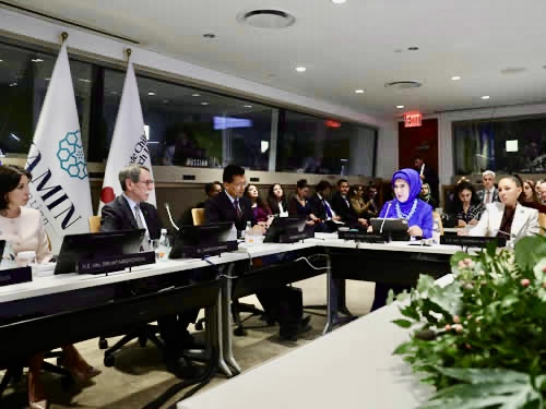 Emine Erdoğan, BM’de Bulaşıcı Olmayan Hastalıklar 4. Yüksek Düzeyli Toplantısı etkinliğine katıldı