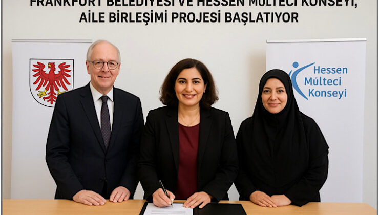 Frankfurt’ta Mülteciler İçin Aile Birleşimi Projesi Başlatıldı
