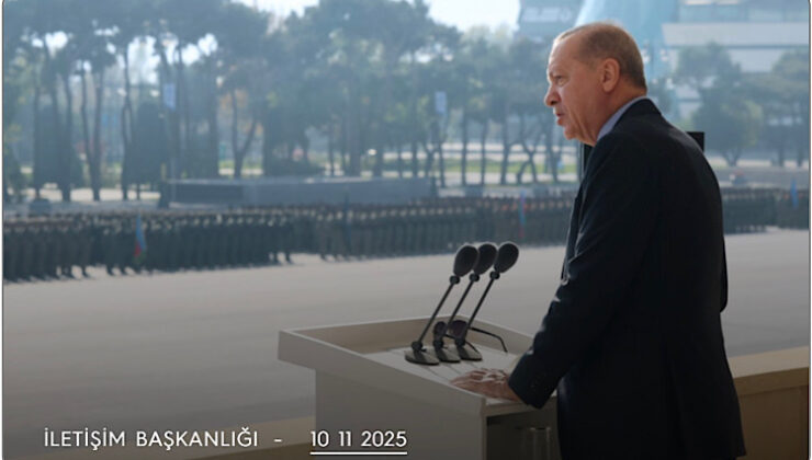 Erdoğan: “Bakü‘nün Karabağ zaferi Avrupa ve Asya’nın jeopolitik dengelerini değiştirdi