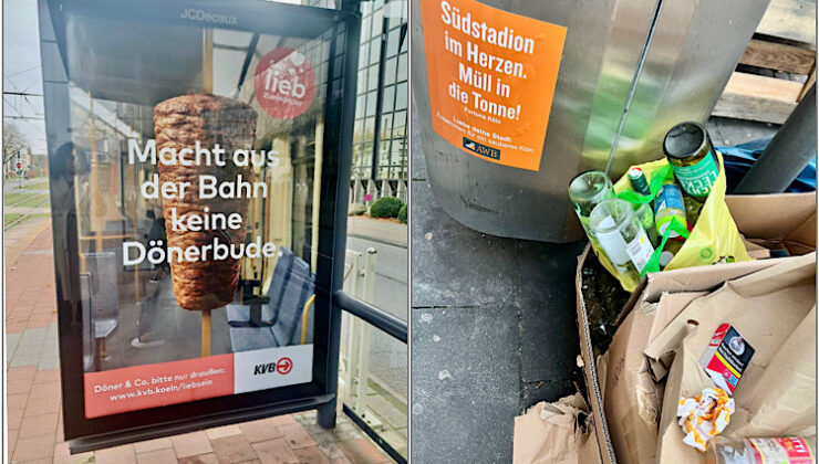 Köln’deki Dönerli Afişler Tepki Topladı