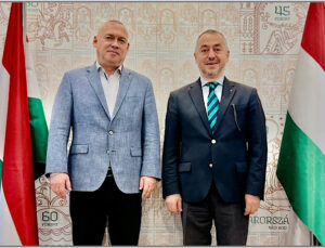 Macaristan Fahri Konsolosu Şahbaz’dan Başkonsolos Keller László’ya Ziyaret