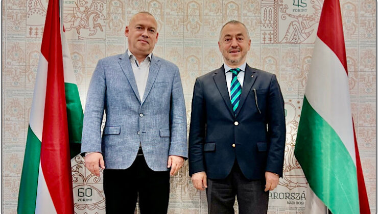 Macaristan Fahri Konsolosu Şahbaz’dan Başkonsolos Keller László’ya Ziyaret