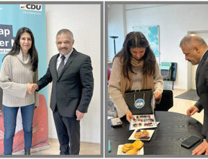 AKİB Genel Başkanı Hızar’dan, Federal Almanya Devlet Bakanı Güler’e ziyaret