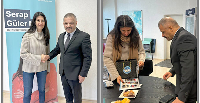 AKİB Genel Başkanı Hızar’dan, Federal Almanya Devlet Bakanı Güler’e ziyaret