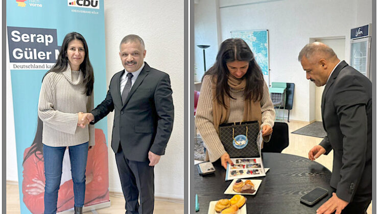 AKİB Genel Başkanı Hızar’dan, Federal Almanya Devlet Bakanı Güler’e ziyaret