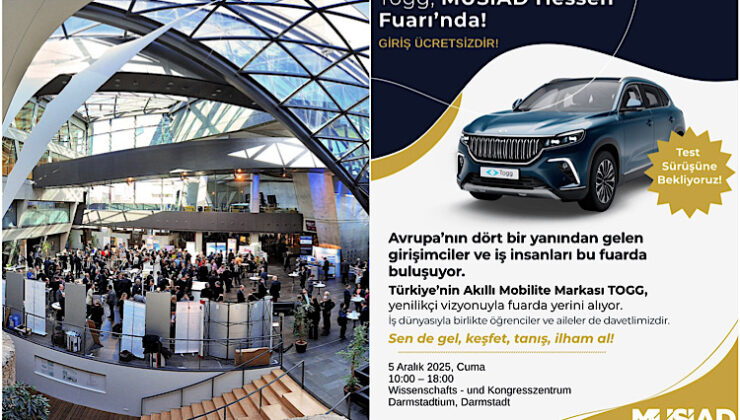 TOGG, MÜSİAD Hessen Fuarı’nda Göz Kamaştıracak!