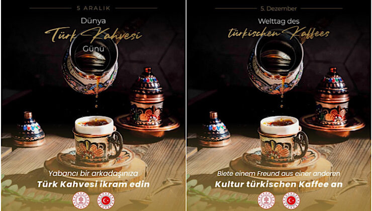 5 Aralık Dünya Türk Kahvesi Günü: “Yabancı Bir Arkadaşınıza Türk Kahvesi İkram Edin”