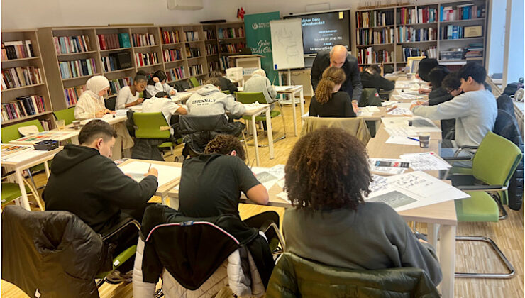 Dortmund’lu Öğrenciler Köln (YEE)’de Hüsn-i Hat Yazdı!..