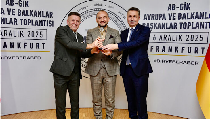 MÜSİAD Hessen, Avrupa ve Balkanlar’da Yılın En Başarılı Şubesi Seçildi