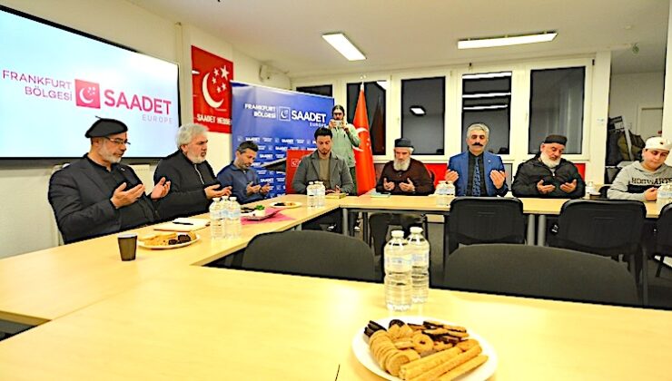 Hanau’da Merhum Ali Sak Dualarla Yadedildi!..