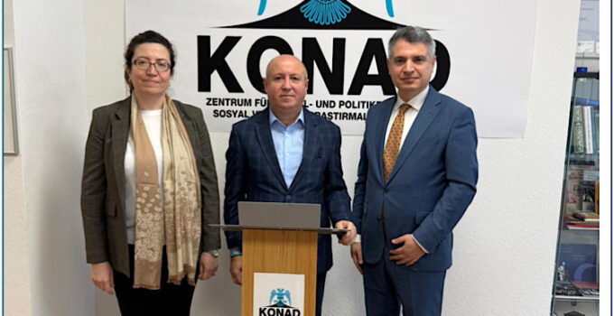 KONAD Başkanı Sait Özcan, T.C. Frankfurt Başkonsolosu N. İlknur Akdevelioğlu’nu Ağırladı