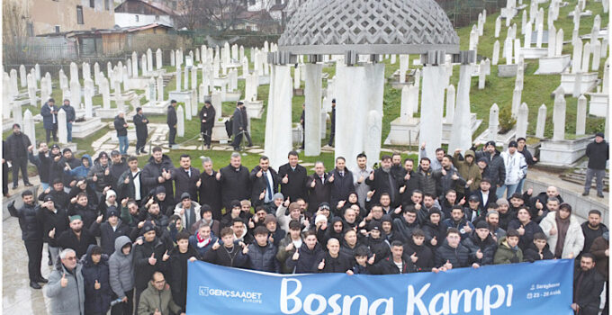 Saadet Avrupa Gençlik Kolları’ndan Bosna’da Eğitim Kampı