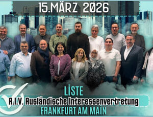 Frankfurt Yabancılar Meclisi Seçimine Türk Toplumu Birlik Mesajıyla Giriyor