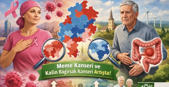 Hessen´de Meme ve prostat kanseri en sık görülen kanser türlerindir.