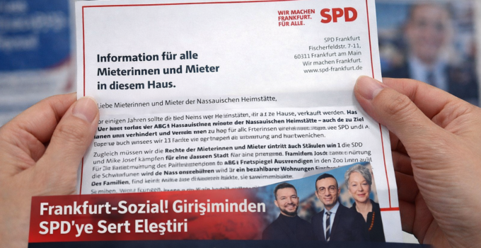 Frankfurt-Sozial!’den SPD’ye Ağır Suçlama: “Başkasının Emeğiyle Övünüyorlar”
