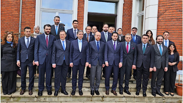 Bilal Erdoğan Almanya Köln’de STK’ları ziyaret etti