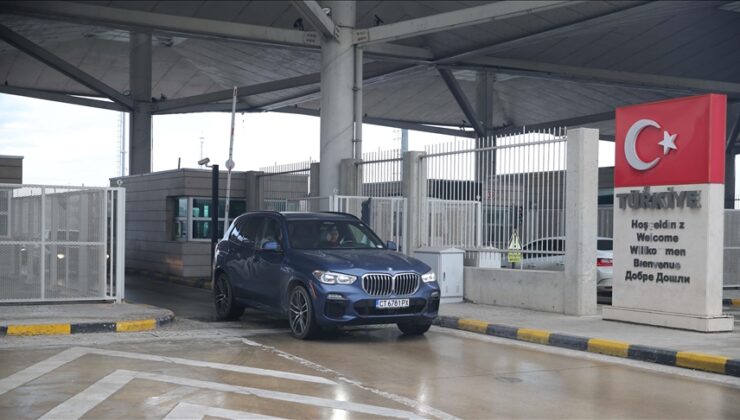 Edirne sınır kapılarından 2025’te yaklaşık 14 milyon yolcu geçiş yaptı