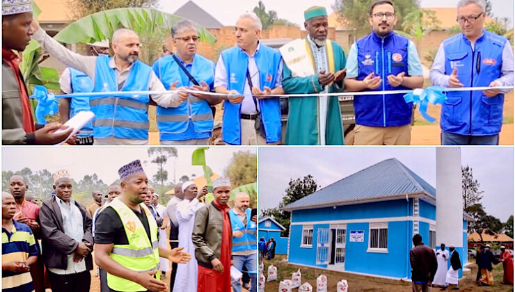 Uganda’nın Masindi Bölgesinde Eyyüp Sultan Camii Dualarla Açıldı