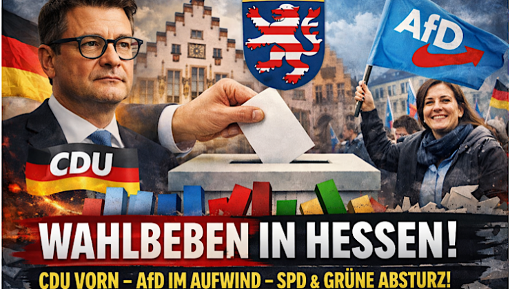 Hessen sandığından çıkan mesaj: CDU zirvede, AfD yükselişte, merkez partiler kan kaybediyor
