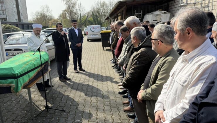 Hückelhoven DİTİB Camii Gönüllüsü Dursun Onur ebediyete uğurlandı