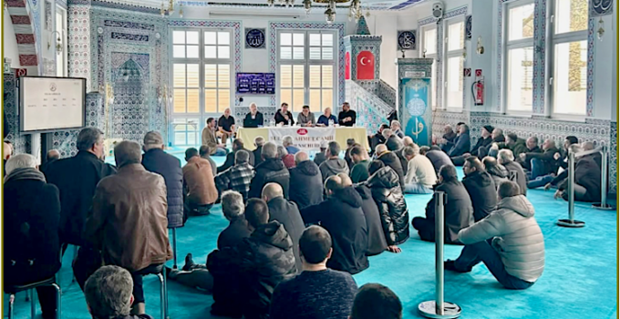 Lüdenscheid Sultan Ahmet Camii’nde anlamlı veda