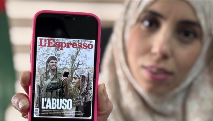 İtalyan L’Espresso dergisinin kapağında yer alan Filistinli kadın: Çocuklarım artık yalnız uyumaya korkuyor