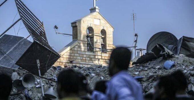 Soykırımcı İsrail’in baskıları nedeniyle Kudüs’teki Hristiyan nüfusu her geçen yıl azalıyor