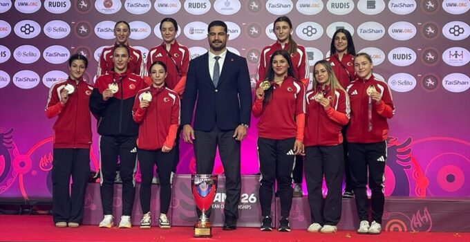 Kadın Güreş Milli Takımı, Avrupa ikincisi oldu