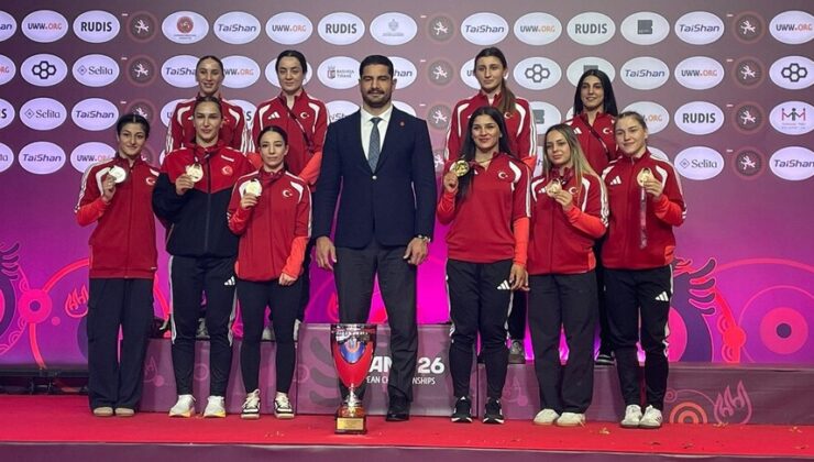 Kadın Güreş Milli Takımı, Avrupa ikincisi oldu