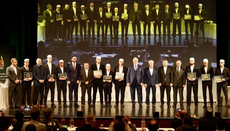 4. Avrupa Hafızlık Yarışması Sonuçlandı