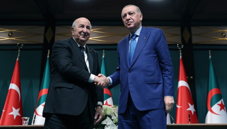 Cumhurbaşkanı Erdoğan: Cezayir’le işbirliğimizi birçok stratejik alanda geliştirmekte kararlıyız