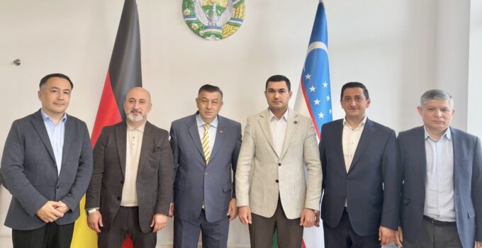 Frankfurt’ta Ticaret Köprüsü: DTGB e.V.’den Özbekistan Başkonsolosluğu’na Ziyaret