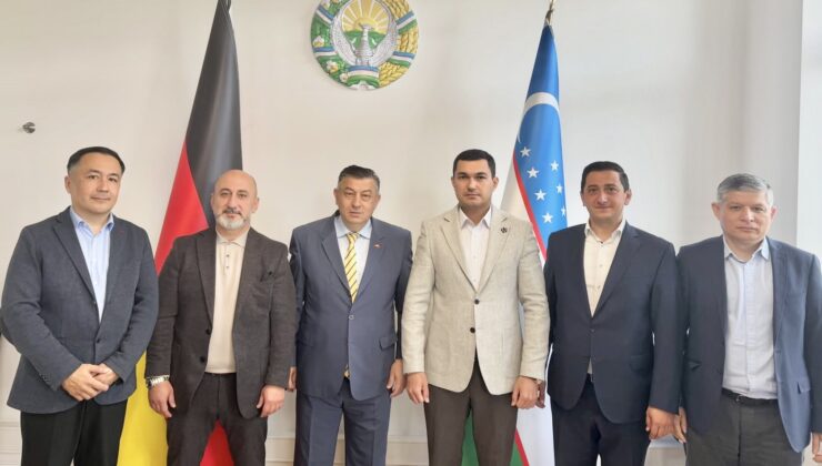 Frankfurt’ta Ticaret Köprüsü: DTGB e.V.’den Özbekistan Başkonsolosluğu’na Ziyaret