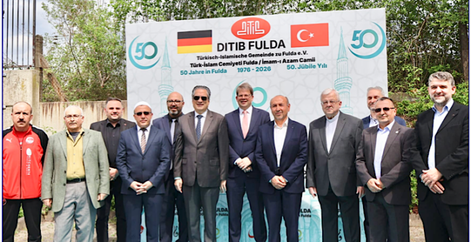 Fulda DİTİB İmam-ı Azam Camii Derneği 50. yaşını kutladı