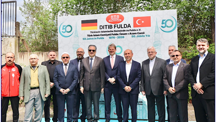Fulda DİTİB İmam-ı Azam Camii Derneği 50. yaşını kutladı